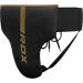RDX Groin Protector - Maya Hide Leather Abdo Gear for Boxing, MMA, Muay Thai - Men's Jockstrap Abdominal Protector for Martial Arts Training - Golden Large - Buy Online on GoSupps.com