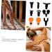 Fomiyes Fascia Massage Heads - 9-Piece Set for Muscle Massage Devices | Black Adapter Tips for Optimal Relief - Buy Online on GoSupps.com