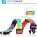 Shop Heele Adjustable Dog Collar - Patterned Comfort for Puppies & Dogs | Rainbow Design XS Size (21.6-28cm) - Buy Online on GoSupps.com