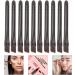 PLAFOPE 30 Pcs Eye Shadow Brush Dual Sides Eye Shadow Sponge Makeup Brush Brow Brush Stainless Steel Black - Buy Online on GoSupps.com