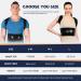 Posture Corrector for Men & Women - Adjustable Back Brace for Neck Pain Relief Body Correction & Upright Support - Large Black - Buy Online on GoSupps.com