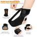 Buy Plantar Fasciitis Night Splint Sock 2024 - Upgraded Brace for Pain Relief | Arch Support for Achilles Tendonitis Foot Drop & Heel Spur - Black (Small) - International Shipping Available - Buy Online on GoSupps.com