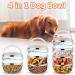 Spill Proof Stainless Steel Pet Travel Bowl - 4 Layer Portable Water and Food Storage Container with Handle for Outdoor Traveling - Buy Online on GoSupps.com