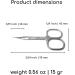 Maluk Professional Small Cuticle Scissors - Precision Beauty Tool - Buy Online on GoSupps.com