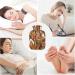 KCLDECI 2L Hot Water Bottle with Cover - Gingerbread Man Design Perfect for Foot Warmer Pain Relief & Christmas Decor - Hot & Cold Therapy - Buy Online on GoSupps.com