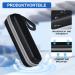 Portable Hard Shell Travel Case for Oral-B & Philips Sonicare Electric Toothbrush Includes 2 Silicone Head Caps Black - Buy Online on GoSupps.com