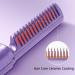 Rechargeable Mini Hair Straightener Comb - Portable Cordless Styling Tool with 3 Temperature Settings - 7.28in Pink for Effortless International Use - Buy Online on GoSupps.com