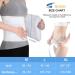 Abdominal Binder for Umbilical Hernias Post Surgery - Postpartum Tummy Tuck Support Belt for Men and Women with High Elasticity and Breathable Design - Size L/45-60 - Buy Online on GoSupps.com