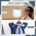 Bonuci 12 Pack Sleep Mask Blackout 3D Eye Mask - Ultralight Night Blindfold for Men Women | Adjustable Strap for Travel, Side and Back Sleepers - Purple Black Blue - Buy Online on GoSupps.com