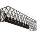 Windsor 4-Lt Crystal Bath Light Fixture - Carbon & Havana Gold | Elegant International Shipping - Buy Online on GoSupps.com
