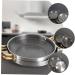 Housoutil Stainless Cookware Stainless Steel Cookware Seafood Frying Pan Crayfish Frying Pan Stainless Steel Skillet Household Skillet Fry Pan Commercial Amphora Cooking Utensils Rice Cooker 39x26cm As Shown - Buy Online on GoSupps.com