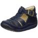 Falcotto Laguna VL-Closed-Toe Fisherman Leather Sandals 7 UK Blue Navy 0c02