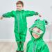 De feuilles Kids Button Rain Suit | Waterproof Puddle Suits with Hood | Green | 2-3 Years - Buy Online on GoSupps.com