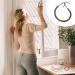 EUPSIIU 21 Elastic Hook Hair Tie Ponytail Hooks Hair Clips Bungee Hair Ties Rubber Bands with Hooks Hair Bungee Cords Ponytail Holders Hair Accessories for All Hair Types (Multicolor) - Buy Online on GoSupps.com