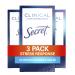 Secret Clinical Strength Antiperspirant and Deodorant Women Invisible Solid Stress Response, 1.6 Ounce (Pack of 3)