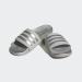 Adidas Women's Adilette Comfort Slides Slippers - Grey Two/Silver Met. - Size 38 EU | International Shipping Available - Buy Online on GoSupps.com