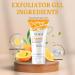 Orange Face Exfoliator Gel Vitamin C Facial Scrub Gel Acne Exfoliating Face Scrub Orange Pore Facial Scrub Remove Blackhead & Smooth Skin Tone Facial Scrub Exfoliator for Brightening Skin - Buy Online on GoSupps.com