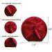 Miwen Silk Sleep Cap - Pure Mulberry Silk Turban for Hair Care | Red Wine - Buy Online on GoSupps.com