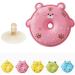 Shower Ball for Kids Children's Bath Shower Scrubber Ball | Highly Absorbent Scrubber Cleaning Tool for Dormitory Travel Hotel Bathroom and Home Pink - Buy Online on GoSupps.com