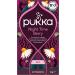  Pukka Pukka 4-pack of organic fruit-based tea bags "Night Time Berry " featuring chamomile lavender echinacea and elderberry for a peaceful evening's rest - Buy Online on GoSupps.com