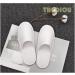 Buy Disposable Spa Shoes - 2 Pairs of Foldable White Hotel Slippers for Guests & Travel - Buy Online on GoSupps.com
