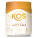 KOS Golden Milk Powder - Instant Turmeric and Ginger Latte - Organic, Vegan & Dairy-Free - Gingerbread Chai Flavored - 28 Servings