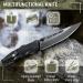 Pocket Folding Knife - Military Style Tactical Boy Scouts Camping Outdoor Gift - Black - Buy Online on GoSupps.com