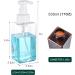 OFODE 17oz Foaming Soap Dispenser 4Pack - Refillable and Clear for Kitchen and Bathroom - Buy Online on GoSupps.com