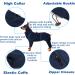 ROZKITCH Dog Winter Fleece Pullover Jacket in Dark Blue - XXL Chest Girth-29.5in - Buy Online on GoSupps.com