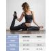 Yogingo 4 Pairs Yoga Socks for Men & Women - ABS Grip Slide-Resistant Warm & Cuddly Anti-Slip Pilates Socks - 4x Black - Buy Online on GoSupps.com