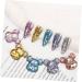 SOESFOUFU 3 Manicure Tools Transparent Nail Color Displaying Tool Cute Nail Color Displaying Tool Nail Art Tool Nail Tools Cute Nail Color Display Tool Bow Tie Polishing Plate - Buy Online on GoSupps.com