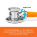 HONSUN Dual Head Stethoscope - Sprague Rappaport for Doctors and Nurses (Orange) - Buy Online on GoSupps.com