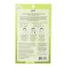 Pacifica Super Green Tea Detox Kale & Charcoal Facial Sheet Mask - Vegan & Cruelty Free - 0.67 Fl Oz - Buy Online on GoSupps.com