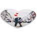 Looxi's personalized edible photo and text design yourself - 20x22 cm cake leaks sugar picture fondant various sizes - children's birthday baptism wedding - heart heart - 20x2cm