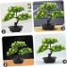 Ciieeo 2pcs Artificial Fruit Tree Faux Potted Plants Flower Vases Decorative Lemon Tree Artificial Fruit Potted Faux Fruit Tree Bonsai Fake Lemon Bonsai Linden Tree Pvc Desktop Office As Shown 1 30X27X16CM - Buy Online on GoSupps.com