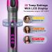 Siyaluens 4 in 1 Curling Wand Set - 3 Barrel Hair Waver with LCD Temp Control & Interchangeable Barrels - Buy Online on GoSupps.com