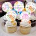Fangleland Dinosaur 3rd Birthday Cupcake Toppers Decorations Pastel Three Rex Dino Theme Birthday Cake Decorations for 3 Year Old Girl 24Pcs Cupcake Toppers Sticks Bday Party Supplies - Buy Online on GoSupps.com