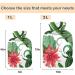 NAANLE 2L Transparent Hot Water Bottle - Green Cactus Flowers for Menstrual Cramps Pain Relief & Heat Therapy - International Shipping - Buy Online on GoSupps.com