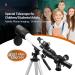 Upgraded 60mm Aperture Astronomy Telescope for Adults - AZ Mount Refracting Telescope with Phone Adapter and Nylon Bag - Buy Online on GoSupps.com