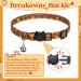 Thanksgiving Cat Bowtie Collar Set: Turkey & Plaid Print | Pack of 2 with Bell | Fall Kitten Accessories - Buy Online on GoSupps.com