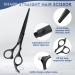 JASON Hairdressing Scissors Set - Professional Hair Cutting and Thinning Scissors 6.5 - Perfect for Hairdressers and Beginners - Black - Buy Online on GoSupps.com