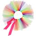 VILLCASE 1pc Pet Dog Rainbow Color Party Gauze Dress Beautiful Gauze Skirt Festive Mesh Tutu Skirt (Colorful)- Pet Dog Supplies - Buy Online on GoSupps.com