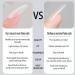 240PCS Transparent Soft Gel Full Cover Nail Tips Kit for Salon Quality Nail Extensions - Short Trapezoid Shape - 12 Sizes - DIY at Home - Buy Online on GoSupps.com
