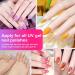72W UV Nail Lamp for Gel Nails LKE LED Nail Dryer with Timer & Auto Sensor | Professional Nail Art Tools - Buy Online on GoSupps.com