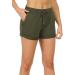 Icyzone Women's Sports Shorts - Breathable Running & Jogging Pants - Summer Gym Shorts M Black/Green - Buy Online on GoSupps.com