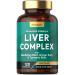 Liver Support Supplement | Advanced Complex Formula with 14 Essential Ingredients: Artichoke Extract Dandelion Root & More! | 120 Vegetarian Capsules | by Horbaach