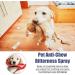 Genonmy Anti Kau Spray for Dogs & Cats - Long-Distance Stop Spray for Effective Chewing Prevention on Furniture Clothing & Shoes - 50ml - Buy Online on GoSupps.com