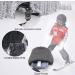 Buy 7-Mi Waterproof Winter Gloves for Boys 8-10 Years | Snow & Snowboarding Gear | Black Leather Cuffs - Buy Online on GoSupps.com