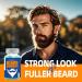Big Beard Growth Gummies for Men - 60 Blueberry Gummies with 10K MCG Biotin & Collagen for Stronger Thicker Beard | International Shipping - Buy Online on GoSupps.com
