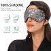 Haskirky Light Blocking Eye Mask | Adjustable Breathable Adult Men and Women | Travel, Yoga, Meditation | Deep Sleep Comfort | Silver Brown Leopard - Buy Online on GoSupps.com
